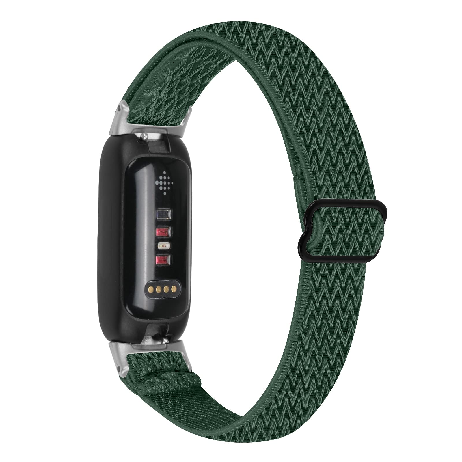 AISPORTS Nylon Strap Compatible with Fitbit Inspire 3 Strap for Women Men, Adjustable Soft Stretch Braided Elastic Weave Nylon Solo Loop Bracelet Sport Wristband Replacement Strap for Fitbit Inspire 3