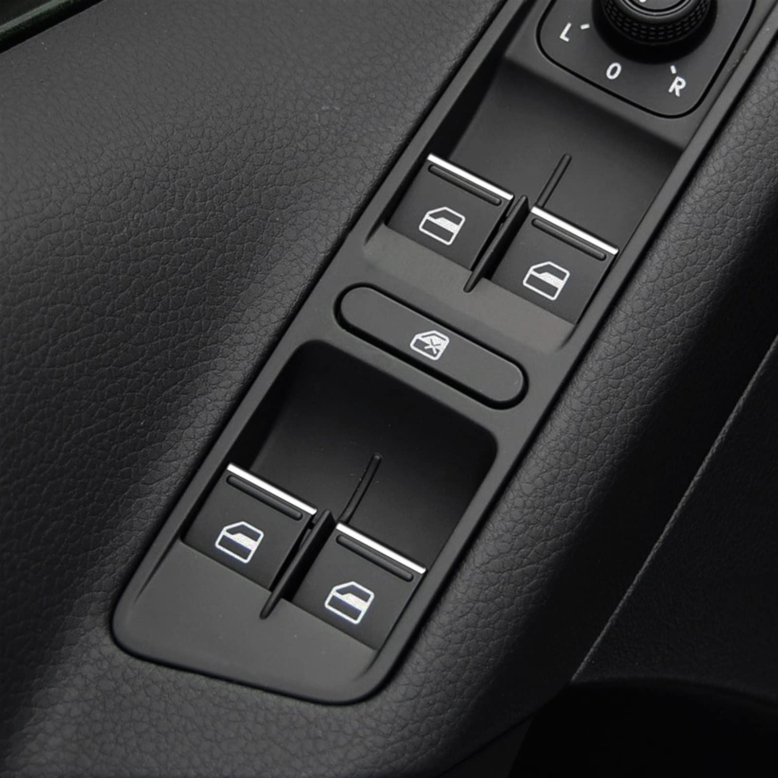 Amazon.co.jp: ン ウインドウリフタースイッチ ABS クローム車の窓 