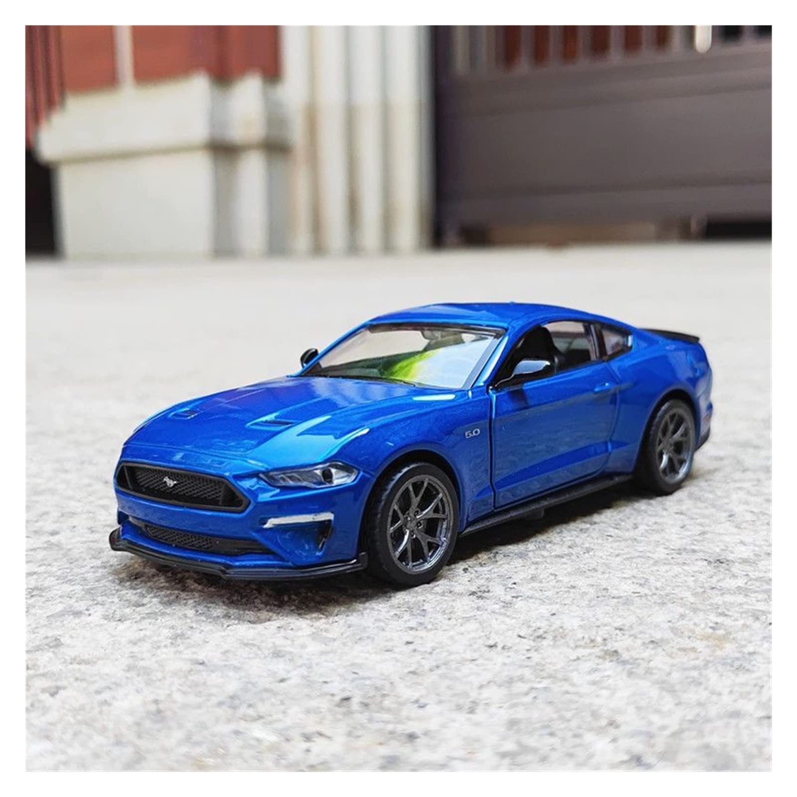 Amazon.com: MING ZHEN Toy car Model 1:34 for Ford Mustang GT