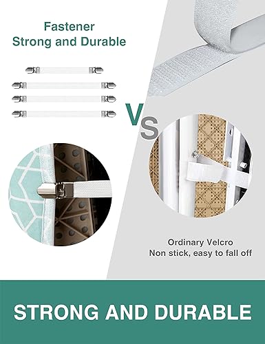 Miniatura 4 de Sunkloof - Funda de silicona para tabla de planchar y almohadilla resistente a la abrasión y manchas, con bordes elásticos y almohadilla de 15.0 x