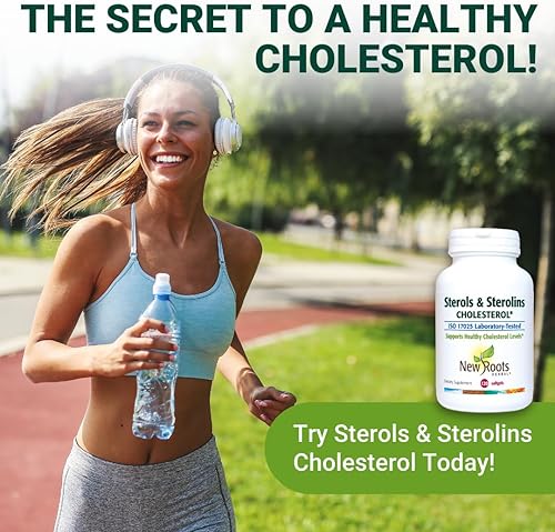 Miniatura 7 de NEW ROOTS HERBAL Suplemento de esteroles vegetales y esterolinas con linaza orgánica | Estanoles o fitoesteroles para el apoyo del colesterol con