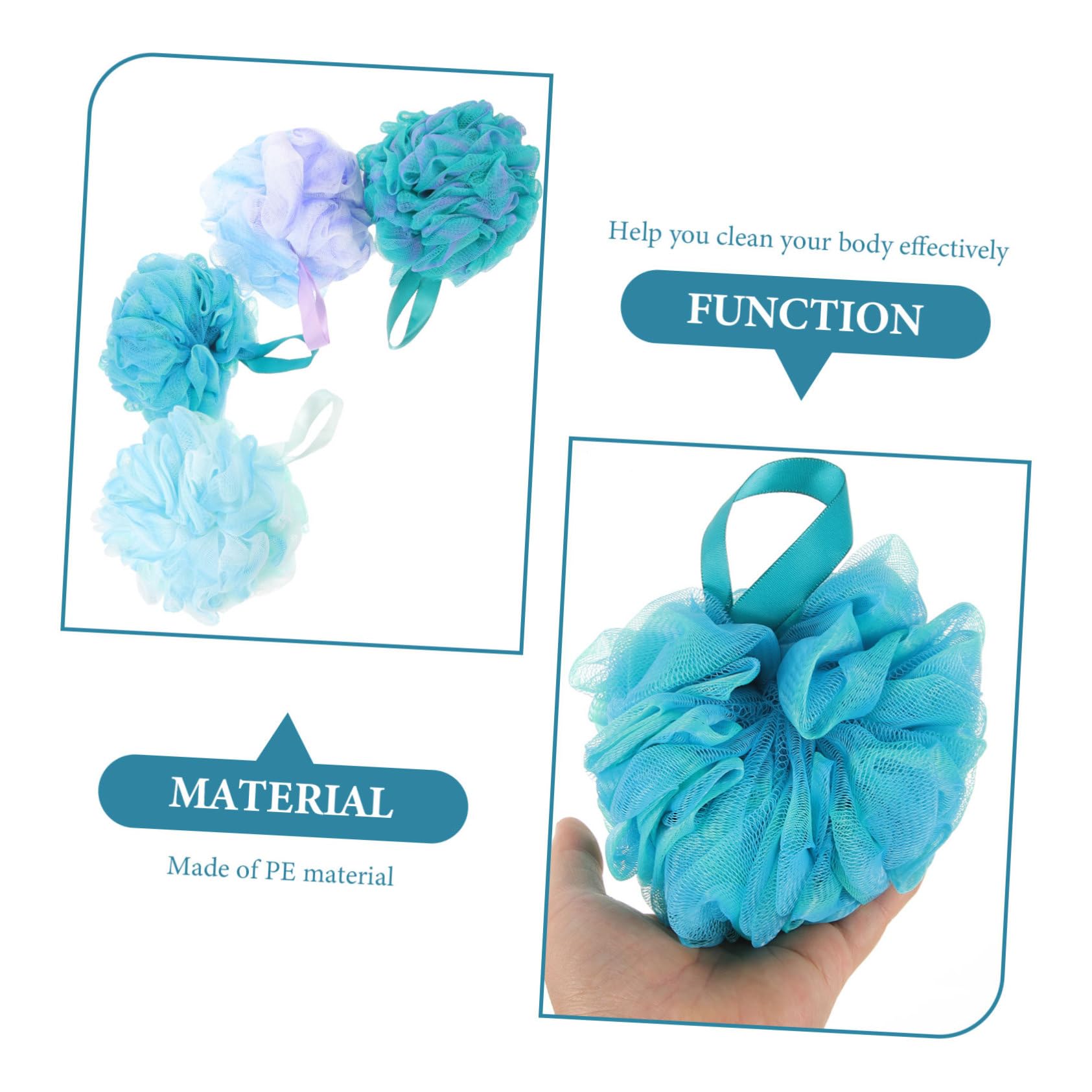 minkissy 12 esponjas de baño para, con cordón, para uso diario, bola de baño, esponja de espuma, africana, de red exfoliante africana, de o grandes amantes