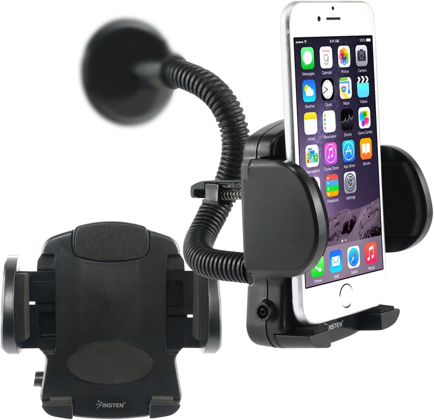 car/auto Mount Universal Vent + Windshield Holder GPS Navigation for PDA/PDA Phone/Smartphone/Cellphone: HP iPAQ, iPhone, iTouch, iPod, Palm Treo