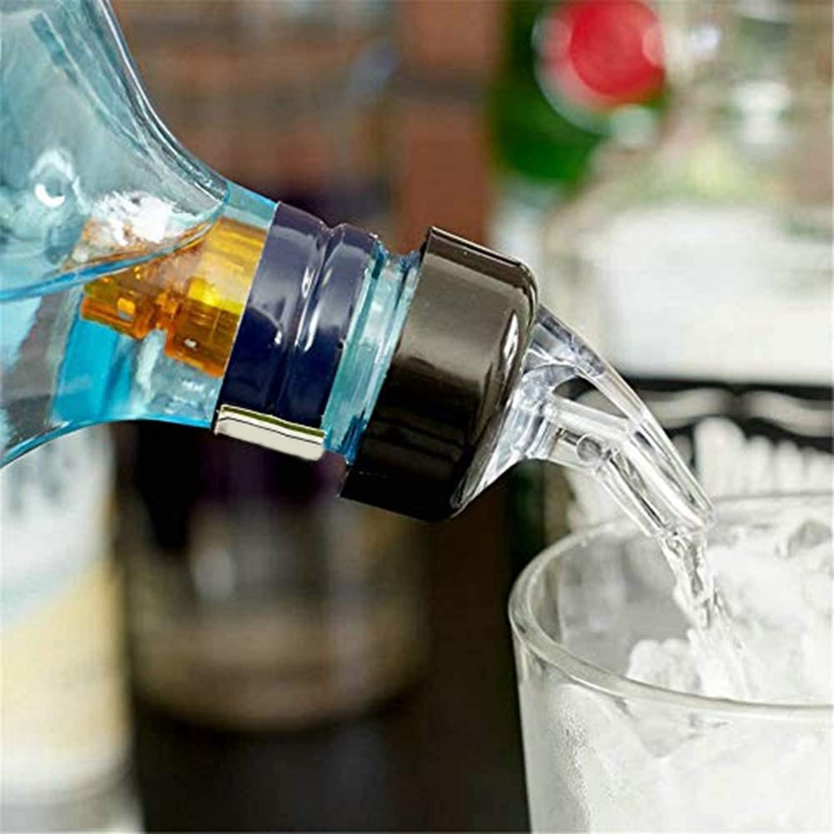 40 Piezas Vertedor de Botella Medida Automática de 1 Oz - Vertedor de Medida de Alcohol Bebidas Dispensador
