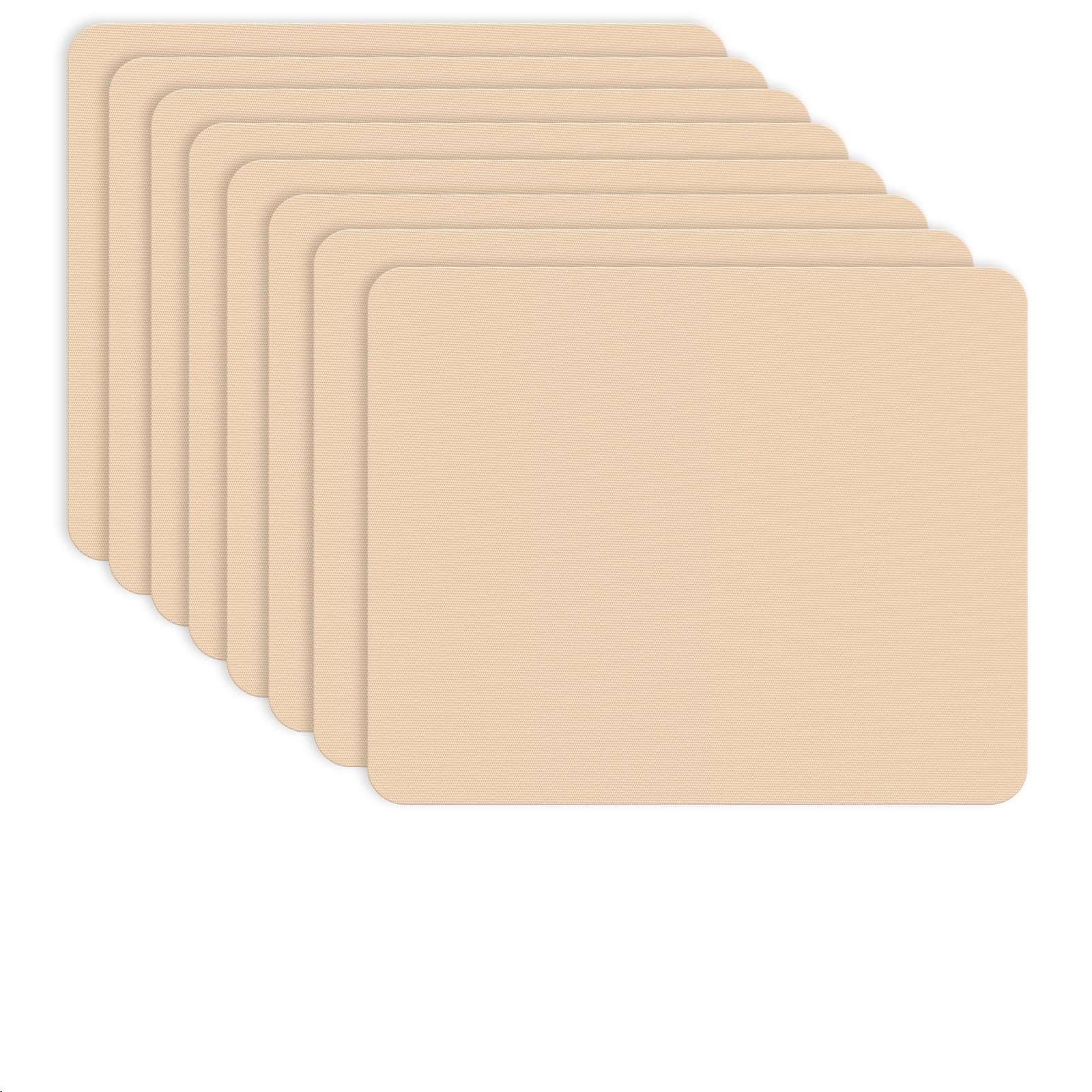 Nylon Selbstklebende Patches, OAZ 8 Stück 20x15cm Selbstklebender Wasserdichte Reparatur Patch, Nylon Flicken Selbstklebend Beige, für Zelte, Daunenjacke, Schlafsack, Tasche
