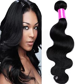 Cranberry Hair Unprocessed Virgin Hair Body Wave Brazilian Hair 18 Inch One Bundle 100% Unprocessed Human Hair Extensions Nature Black Color 100G (One Bundle) - coolthings.us