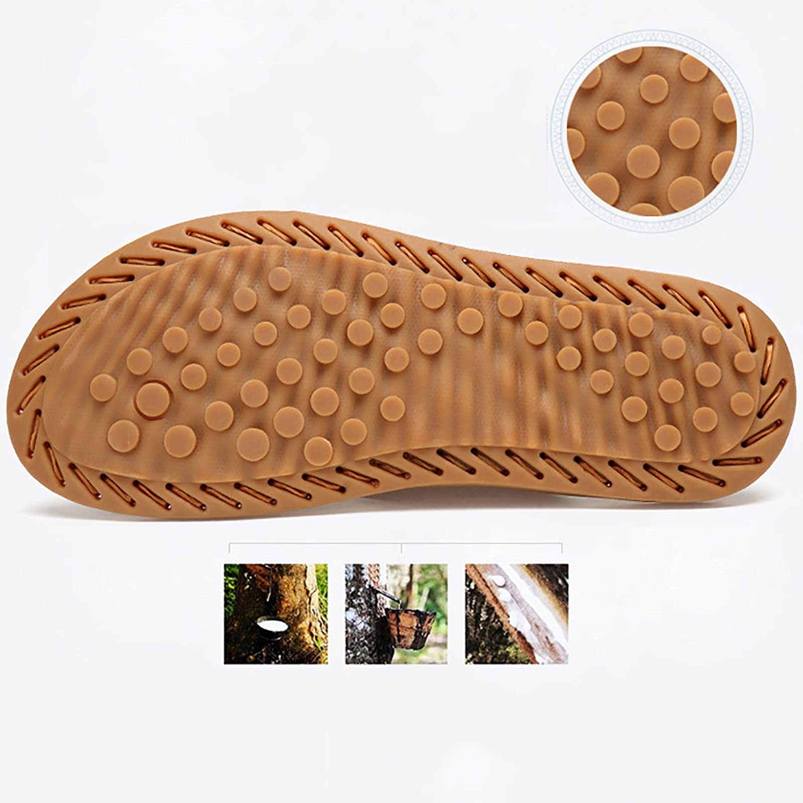 G&F Uomo Spiaggia Infradito Punta Clip Sandali Pantofole All'aperto Suola Gomma Morbida Estate