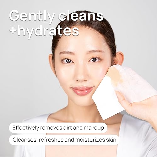 Miniatura 5 de Toallitas desmaquillantes Epielle, 60 unidades