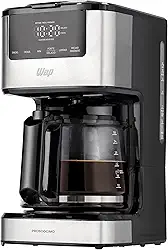 WAP Cafeteira Elétrica Digital AROMA WCD1500, 1,5 Litros com Timer Programável e Suporte para Café Gelado 900W 127V