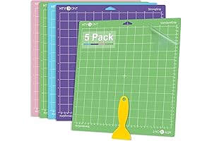 Versatile Cutting Mat Companion: 5 Cutting Mats for Your Cricut Explore 3
