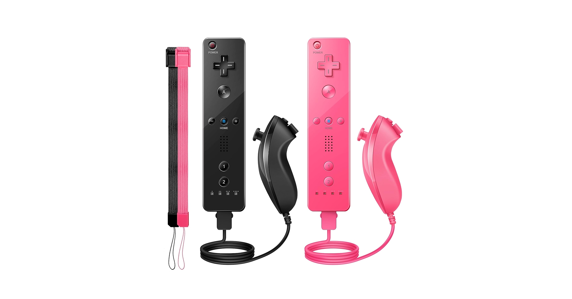 Amazon.com: PGYFDAL Wii Controller 2 Pack, Wii Remote Controller