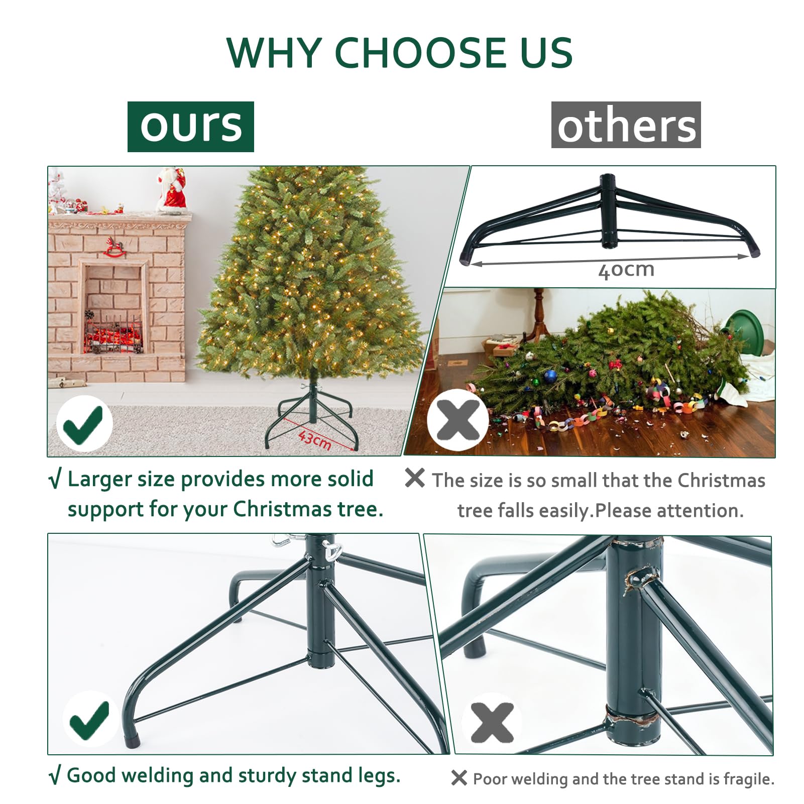 Amazon.co.jp: ELFJOY 回転キャスター付きクリスマスツリースタンド 3 Amazon.co.jp: ELFJOY 回転キャスター付きクリスマスツリースタンド 3