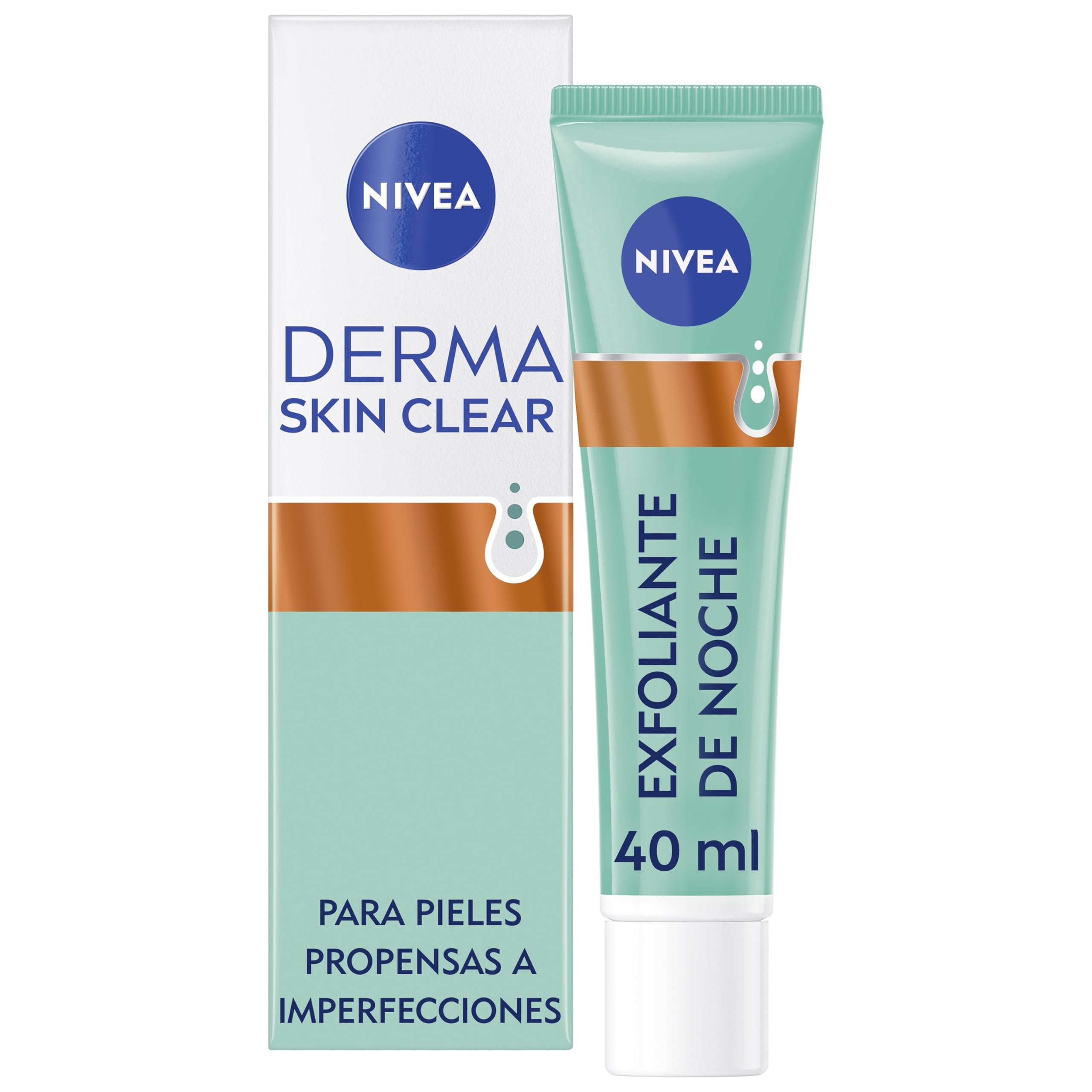 Nivea Derma Skin Clear Night Exfoliating Peeling 40Ml