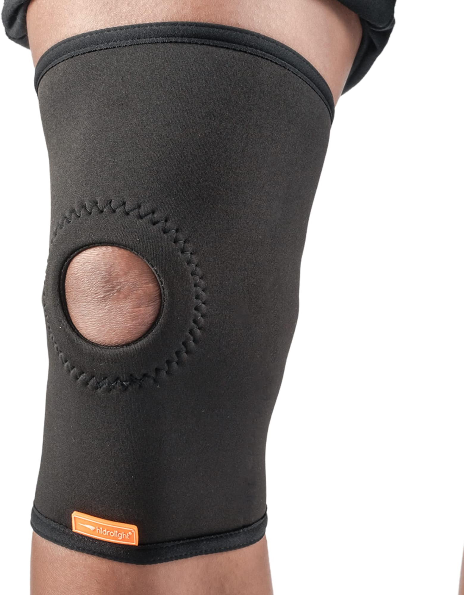 Knee Brace with Patellar Reinforcement - Pads for Support, Arthritis Pain Relief, Working out, Running, Basketball, Weightlifting, Gym, Sports - Compression & Stability - Black, X-Small