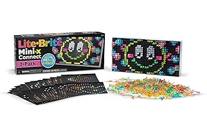 Lite-Brite Mini-X Connect 2 Pack: Create Light Art with Pegs
