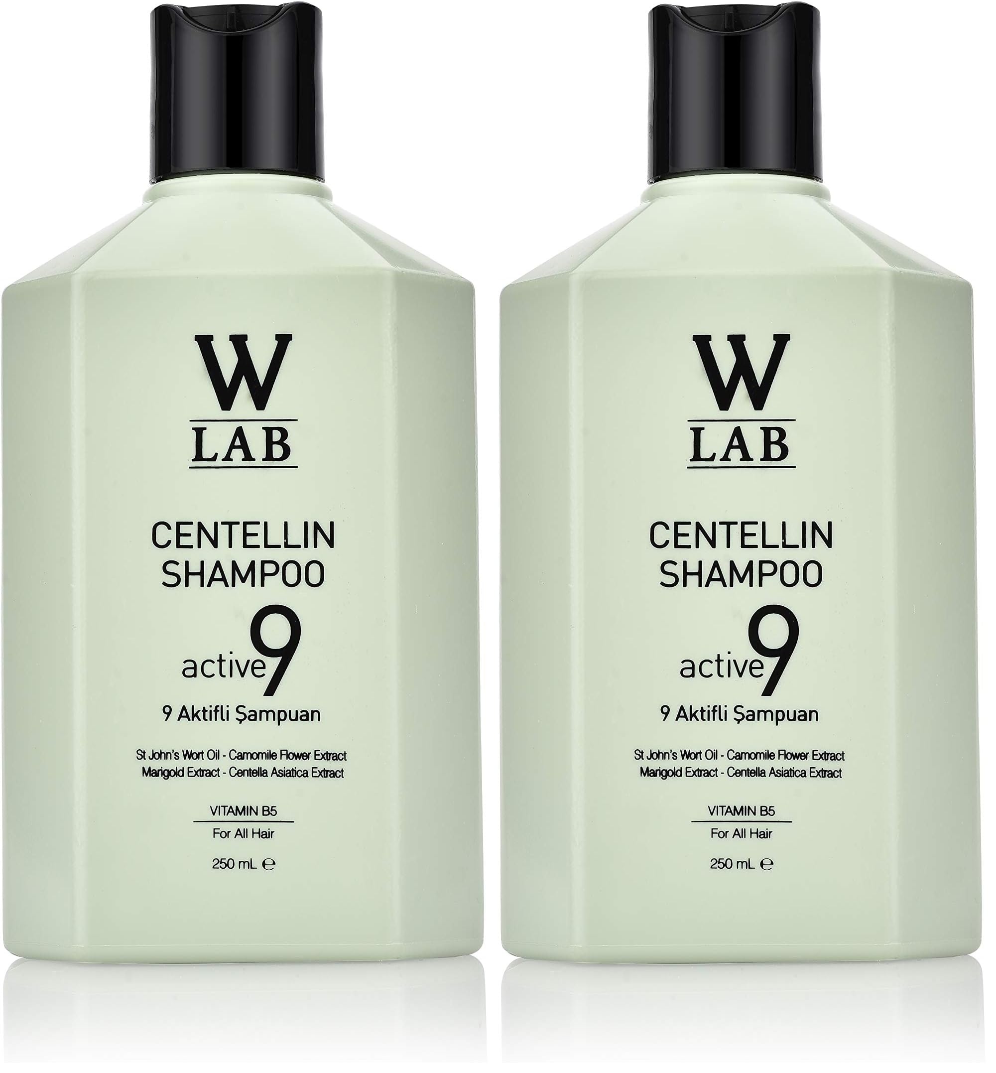 W-Lab W - Lab Centellin Shampoo 9 Aktifli Egzama Şampuanı (250 ml) (2 paketi)