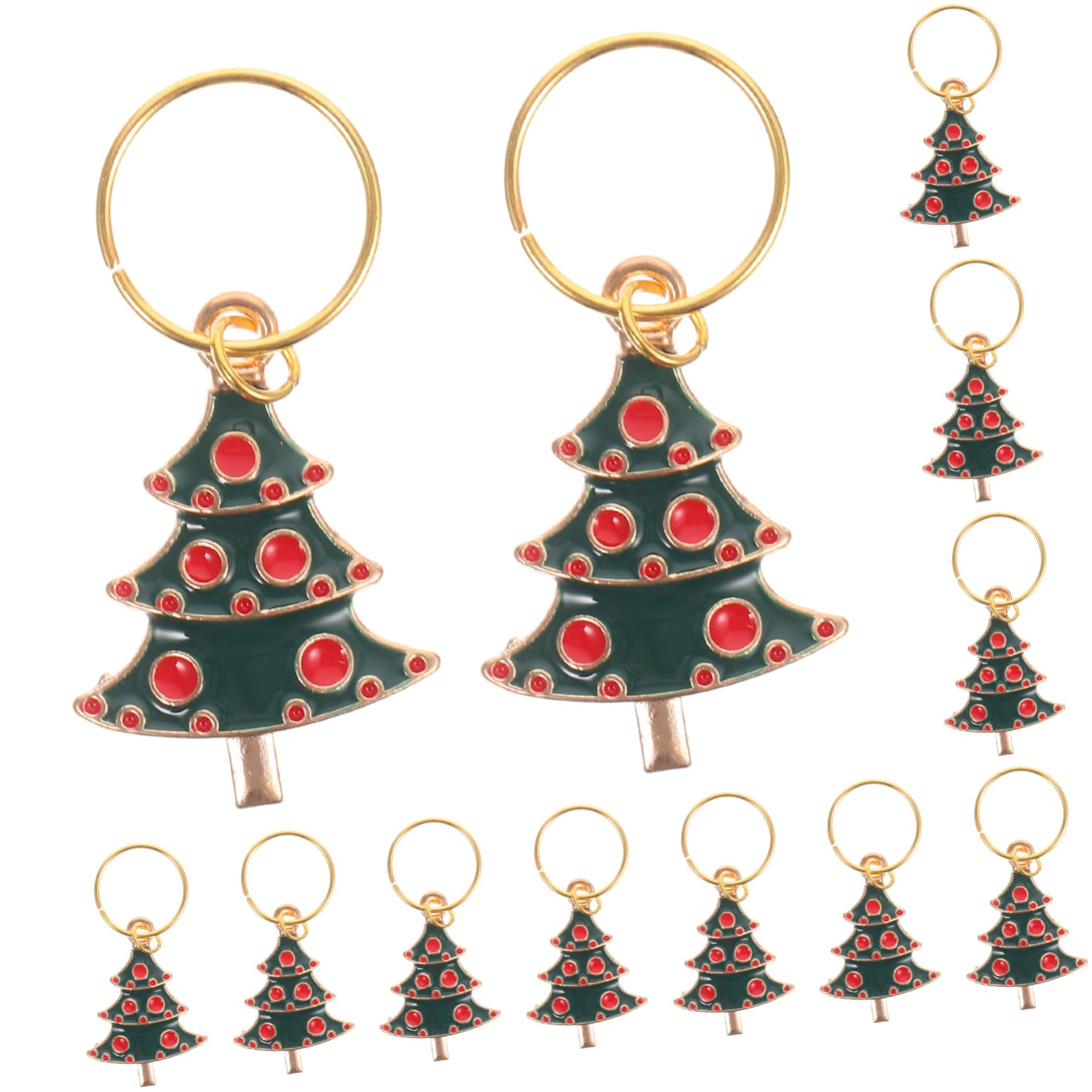 Alipis 48stücke Weihnachts-weinglasmarkierer Legierung Dekorative Für Gläser Weihnachtsbaum-designs Für Partys Hochzeiten Und Feiern