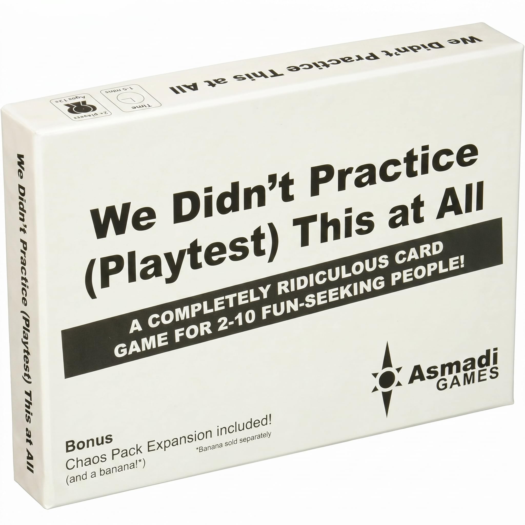 Amazon.com: We Didn't Playtest This at All - with Chaos Pack