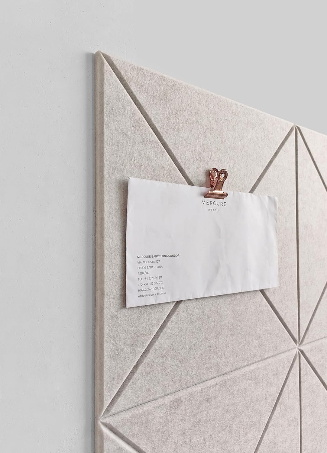 Cork Board 24 x36 Alternative - 6 Pack Felt Wall Tiles with Safe Removable Adhesive Tabs, Cork Boards for Walls for Home Office Pin Board Tack Board Bulletin Board - Ivory