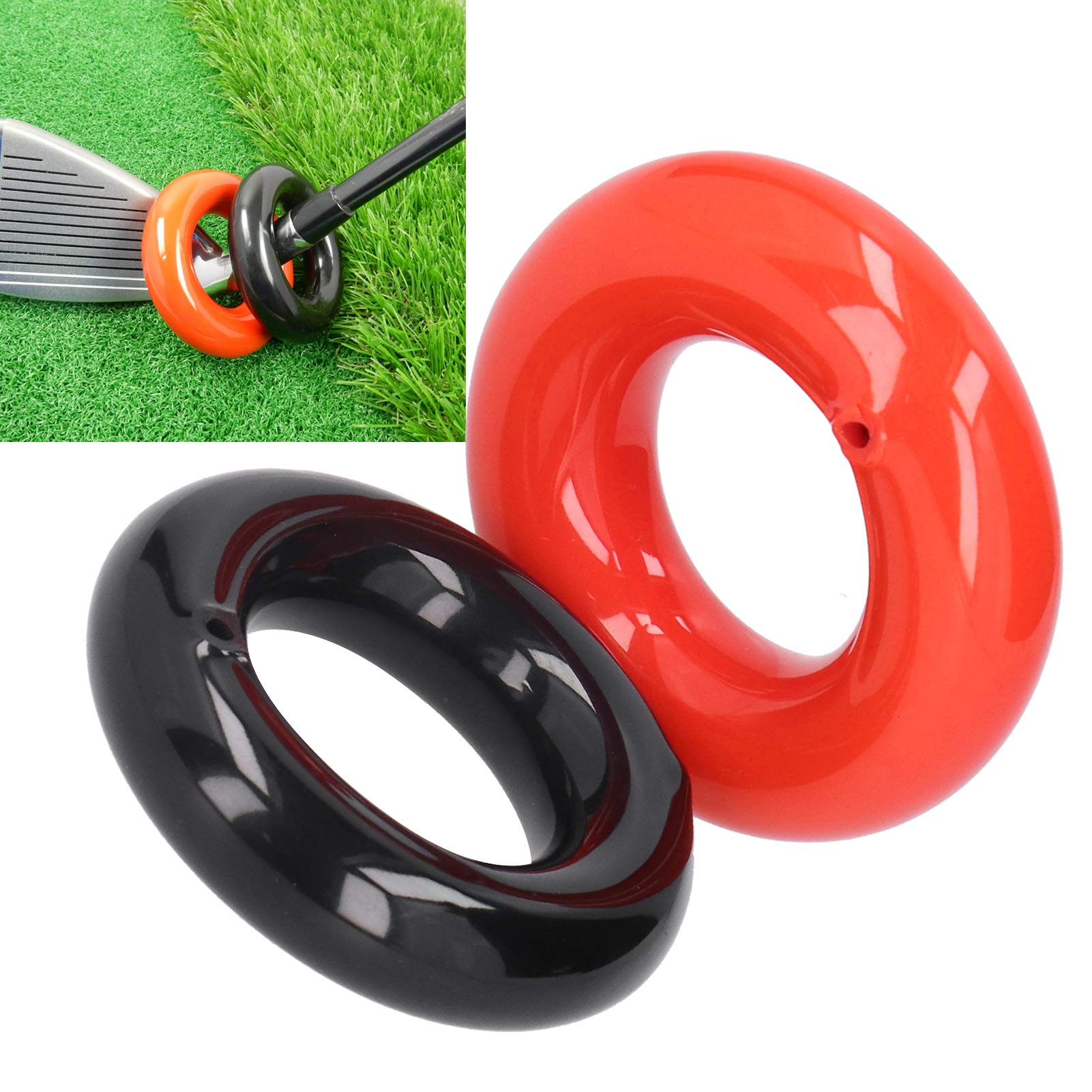 Anillo Pesas Golf, Mejora Distancia y Precisión, Accesorio Entrenamiento Golf, Calentamiento Técnico para Profesionales y Aficionados, Equipo Entrenamiento Diario