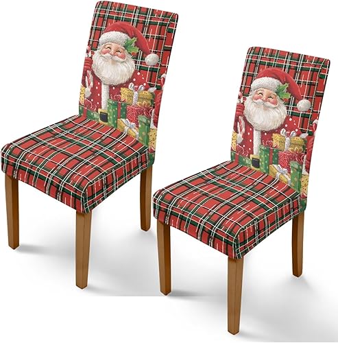 Miniatura 37 de Rnyleeg Fundas de silla de Navidad para sala de estar, diseño de muñeco de nieve azul, estampado de pájaros, fundas para sillas de comedor, 1 Muñeco