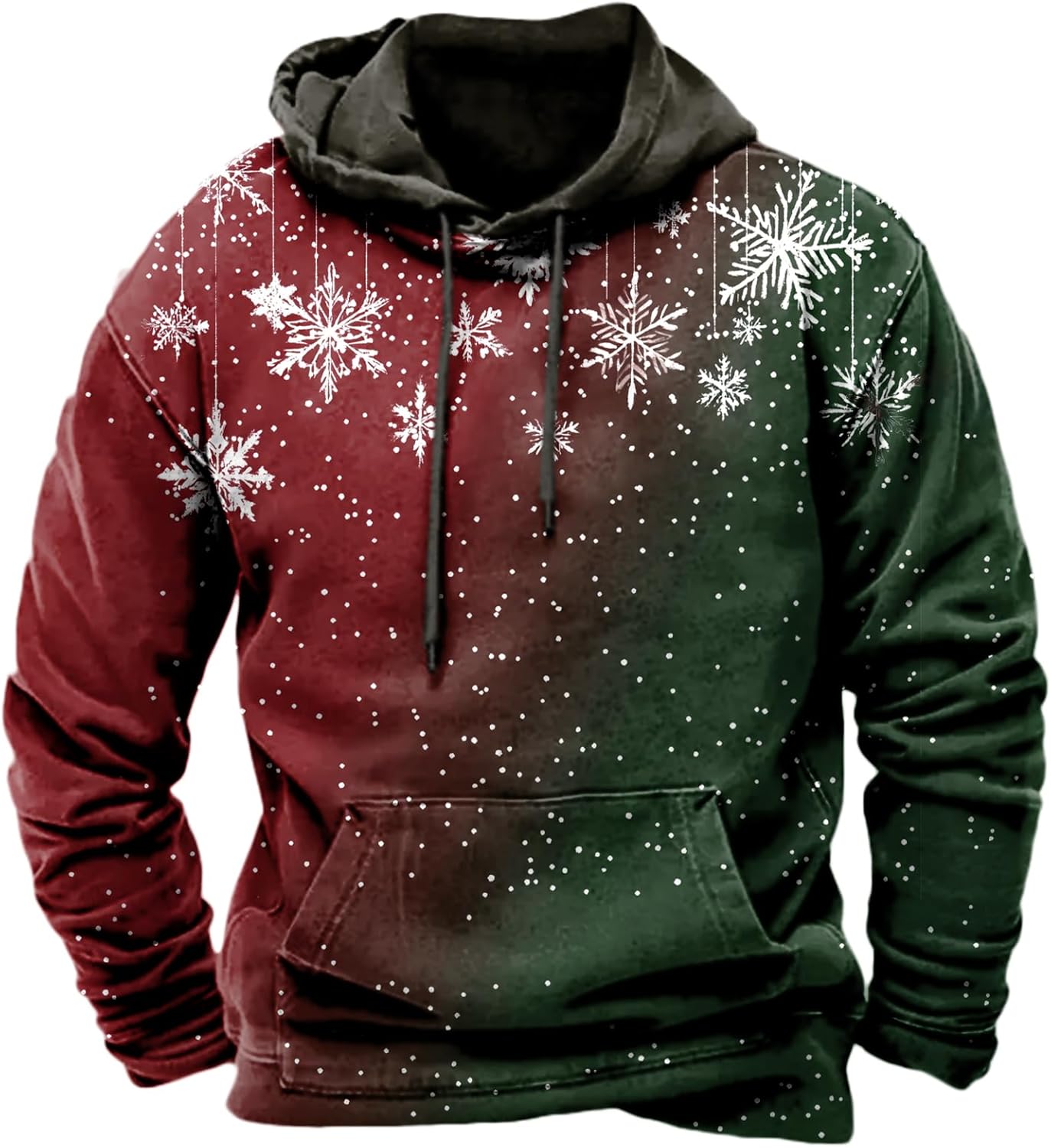 Hoodie for Men Western Cowboy Graphic Sweatshirts Country Cool Pullover Big and Tal...