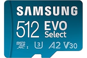 Samsung EVO Select 512GB microSDXC Card: Expand Your Storage, Capture Every Moment