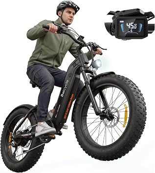 Electric Bike for Adult, 4000W Step Through Ebike, 52V 31.5AH 1638WH, 45MPH