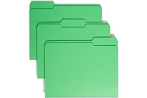 Smead Standard Green File Folders: Your Essential Filing Solution