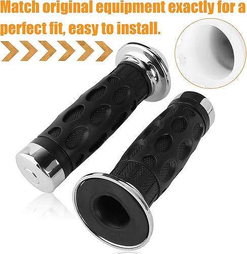 Miniatura 6 de Barra de mango de 7/8 pulgadas, 0.866 in, mango de tubo de acelerador para GY6 47cc 49cc 50cc-90cc 110cc 125cc 150cc 200cc Pit Dirt Mini Bike