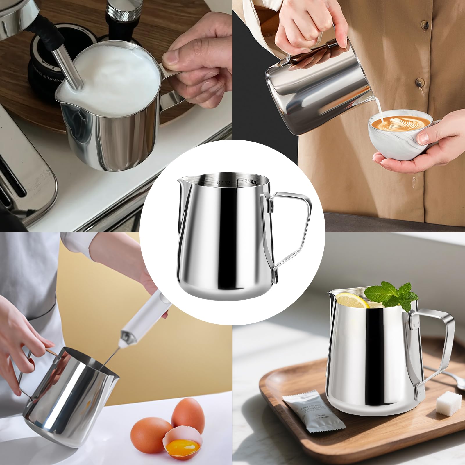 Amazon | ミルクピッチャー ミルクジャグ ミルクポット ラテアート