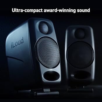 DTM・DAW Ik multimedia iloud micro monitor black IK Multimedia iLoud Micro Monitor - Studio Monitors - Powered