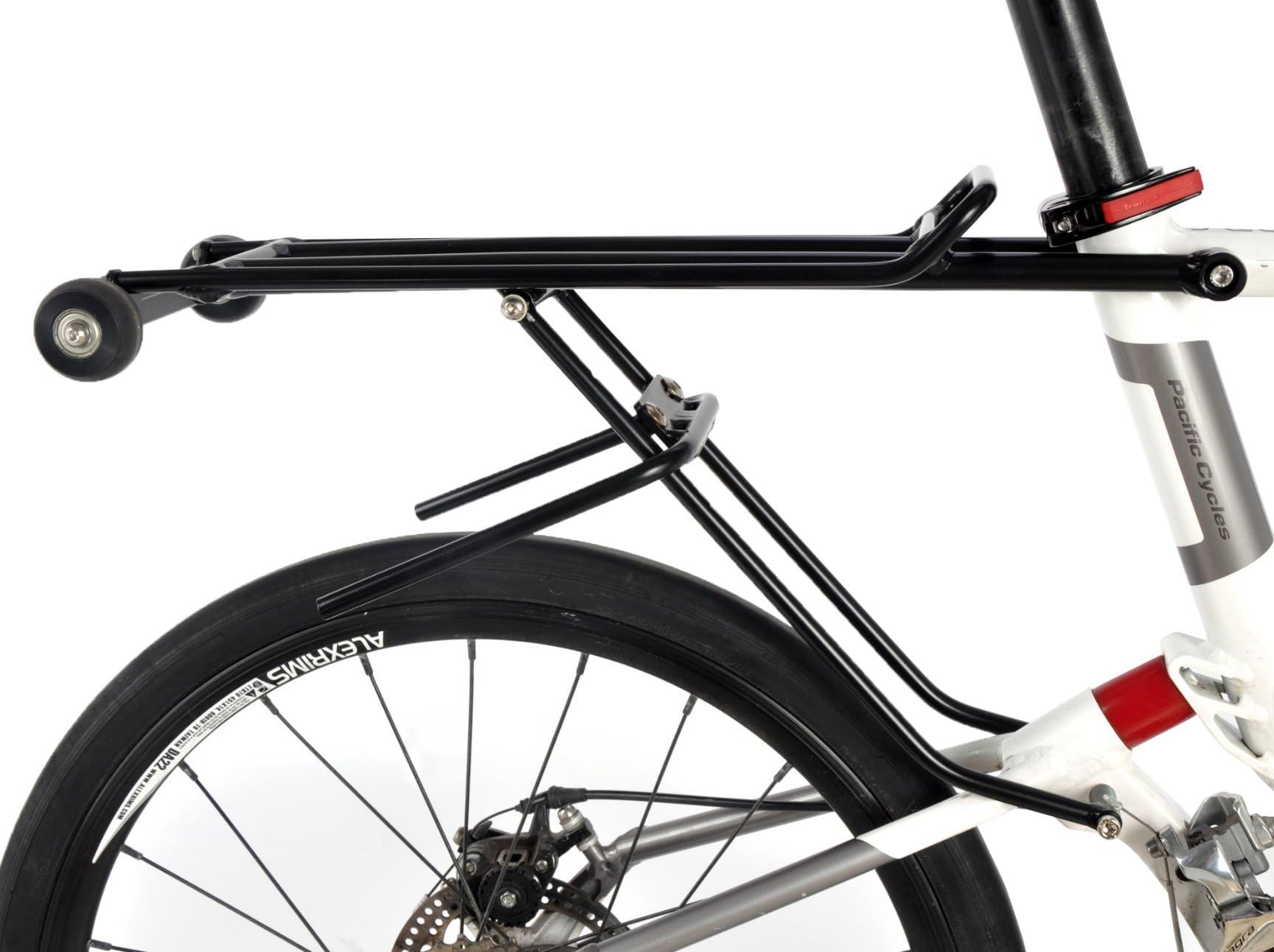 Rear Rack with wheels for Pacific Cycles IF REACH T20 R20 Mini Velo Folding Bikes