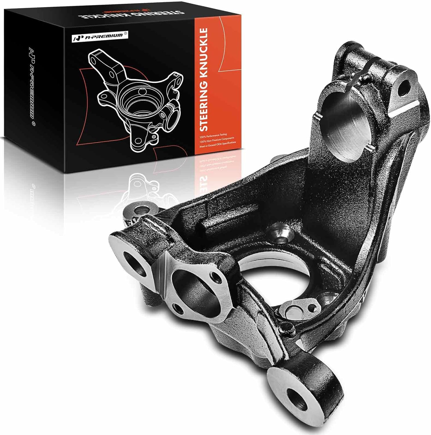 A-Premium Front Suspension Steering Knuckle Compatible with BMW X3 F25 2011-2017, X4 F26 2015-2018, Left Driver Side, Replace # 31216855953