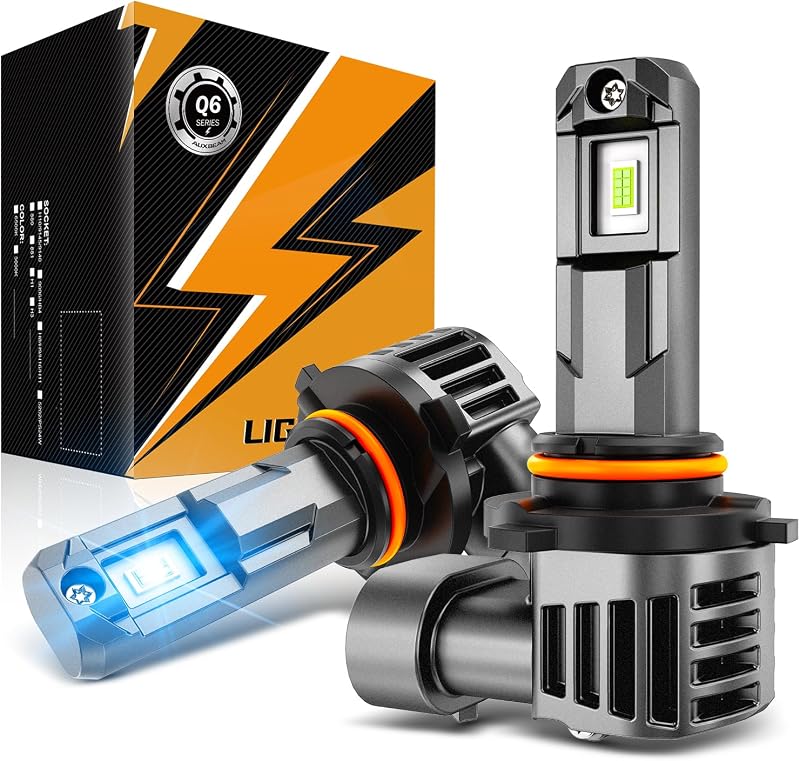 Faróis de neblina LED Auxbeam Q6 H10 9145 Ice Blue 12.000 lm – Par