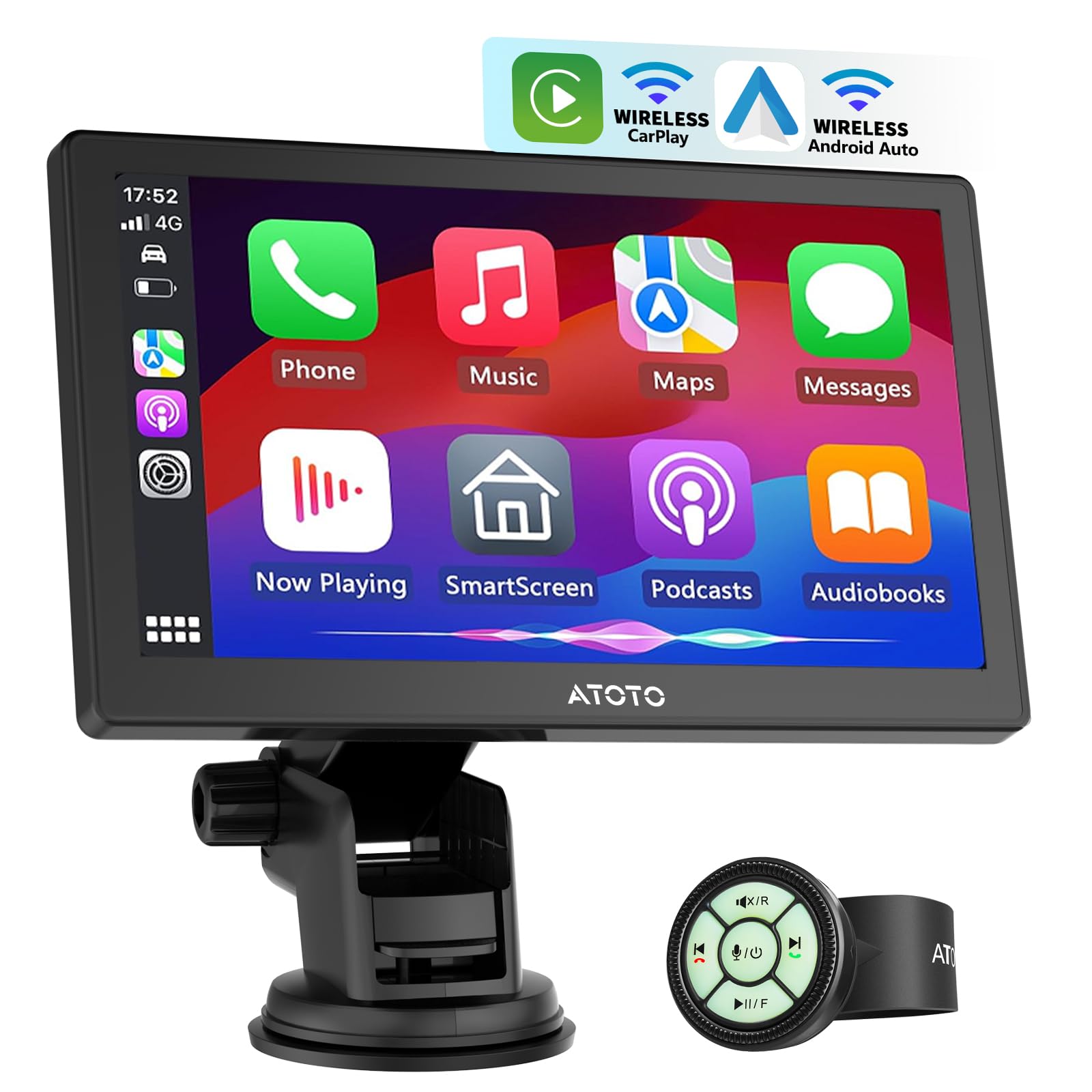 Amazon.com: ATOTO P8 Portable Car Stereo, Wireless CarPlay