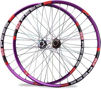 26/27.5/29-inch Mountain Bike Wheelset Quick Release Alu Alloy Rims 32 Spokes Disc Brake Front And Rear Hubs For 8-12 Speed Cassette26in