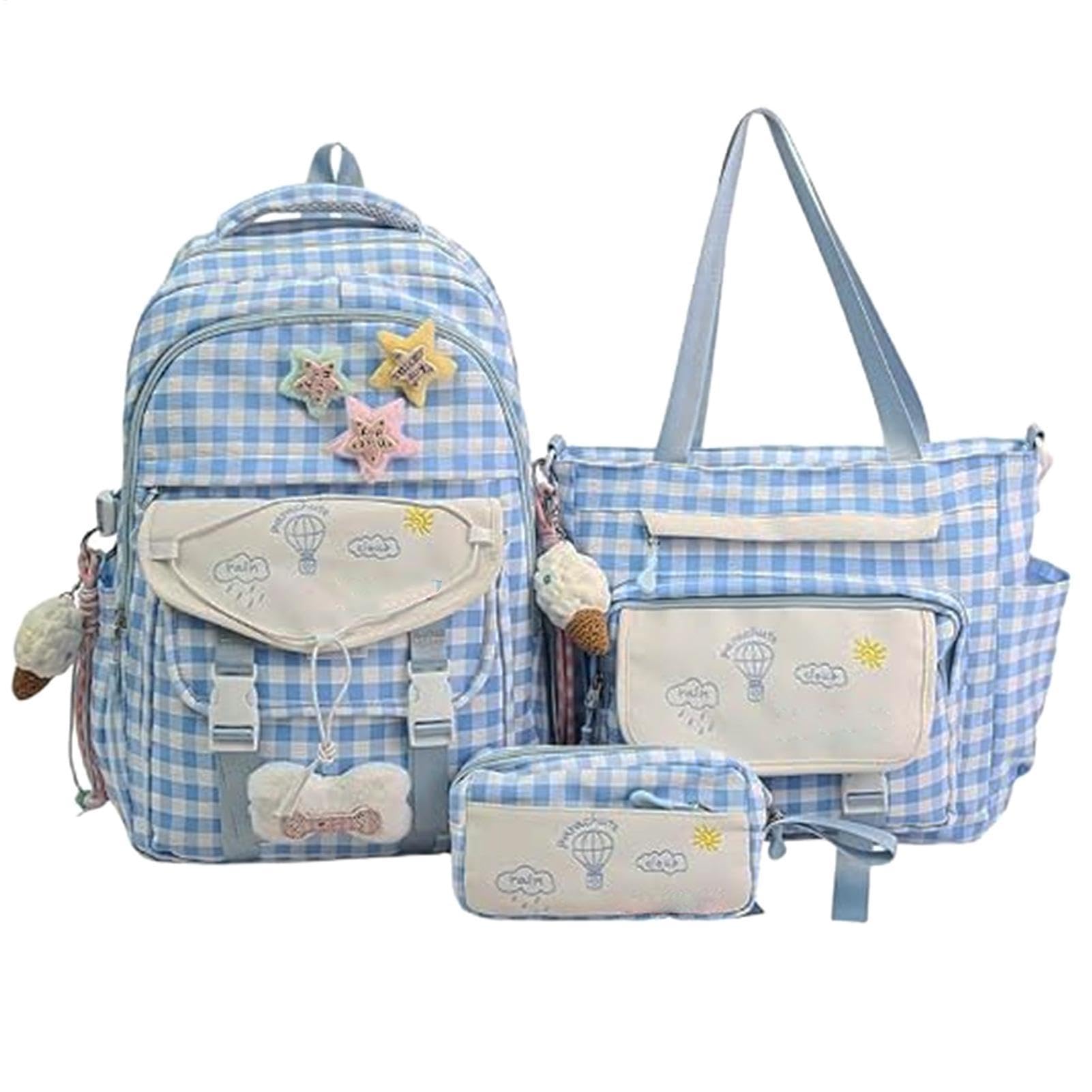 Genérico Mochila Para Niñas Ligera Espaciosa Ajustable Transpirable