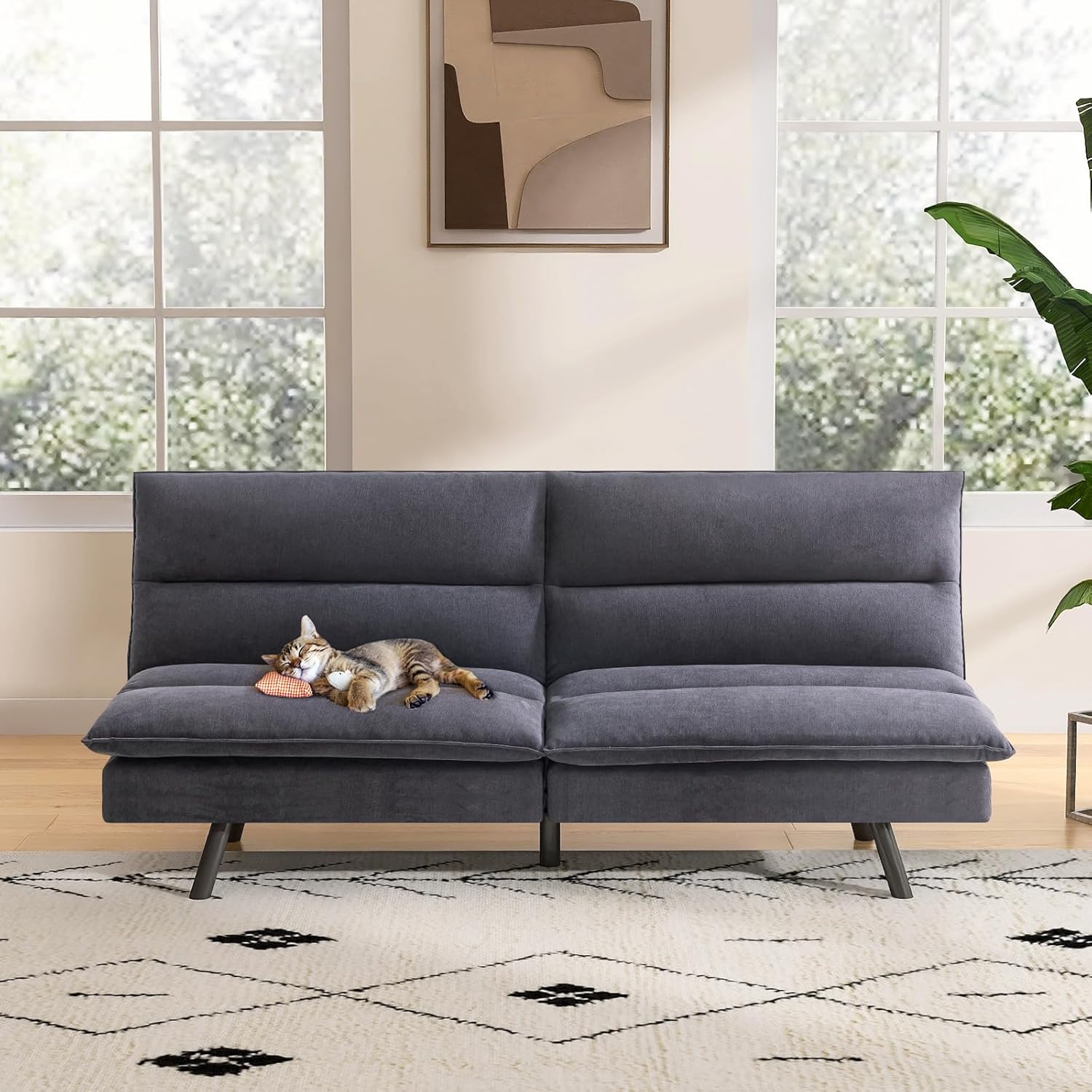 Futon Sofa Bed Couch,Polyester Futon Couch,Memory Jamaica Ubuy