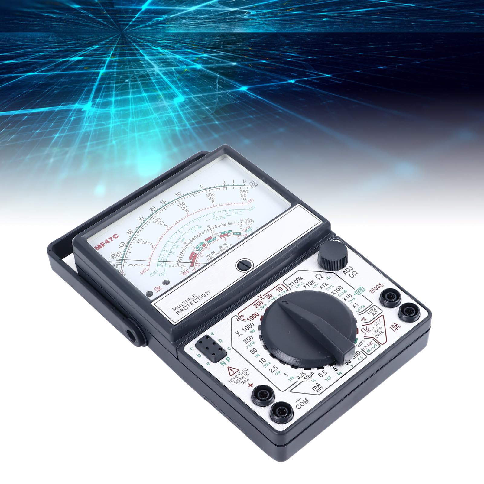 Klanata Analog Pointer Multimeter, High Accuracy, Multi-Mechanical, Industrial & Electrical Repair