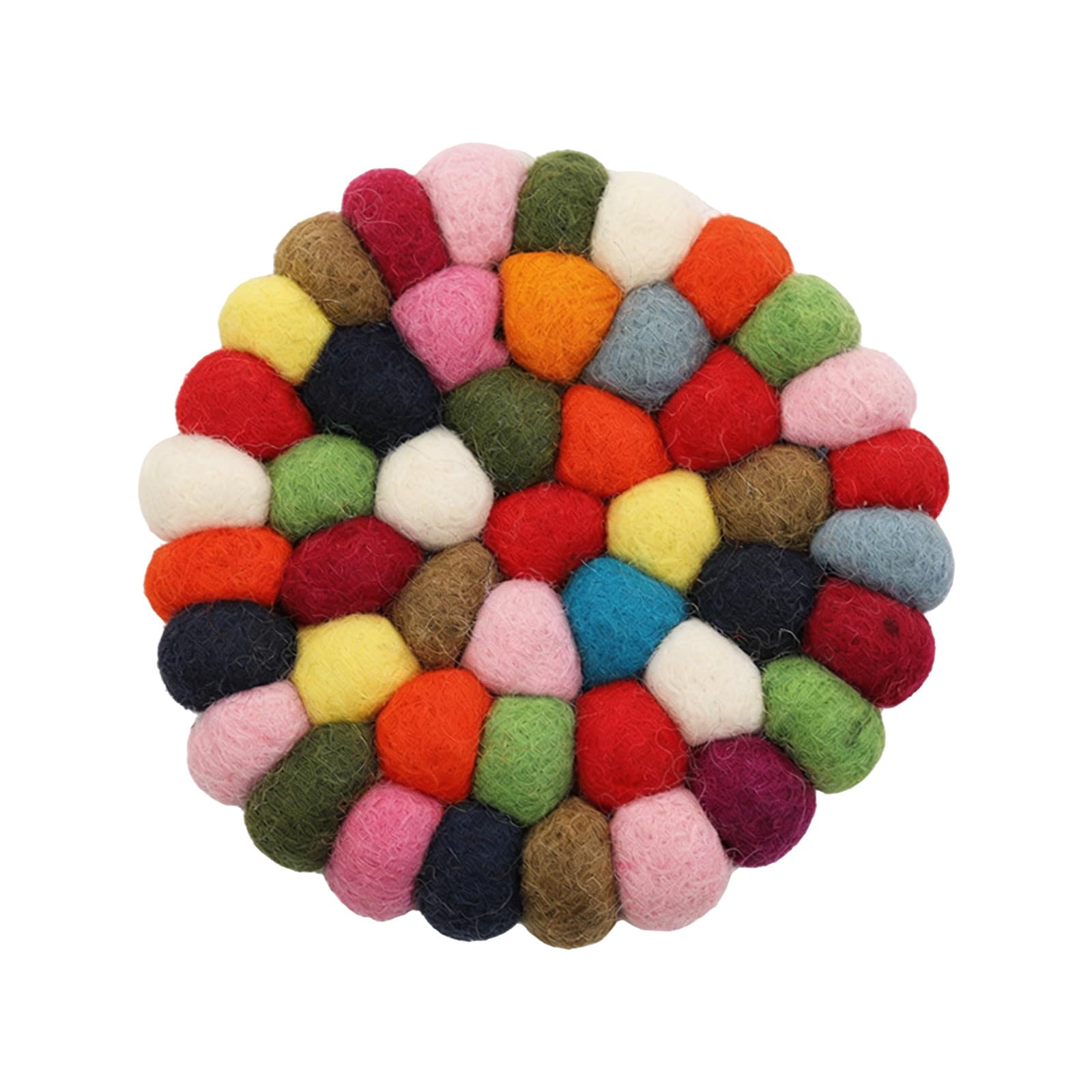 Placemat for Dining Table Woollen Pots Trivet Nonslip Pan Holder for Daily Use and Special Event Dining Table Defender