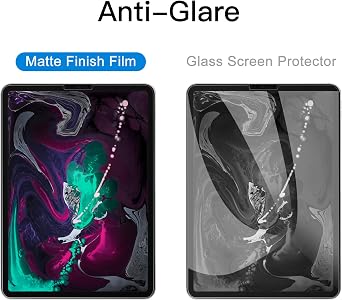 JETech Paper Screen Protector for iPad Air 5/4 10.9-Inch, iPad Pro 11-Inch (2022/2021/2020/2018 Model), Anti-Glare, Matte PET Paper Film for Drawing