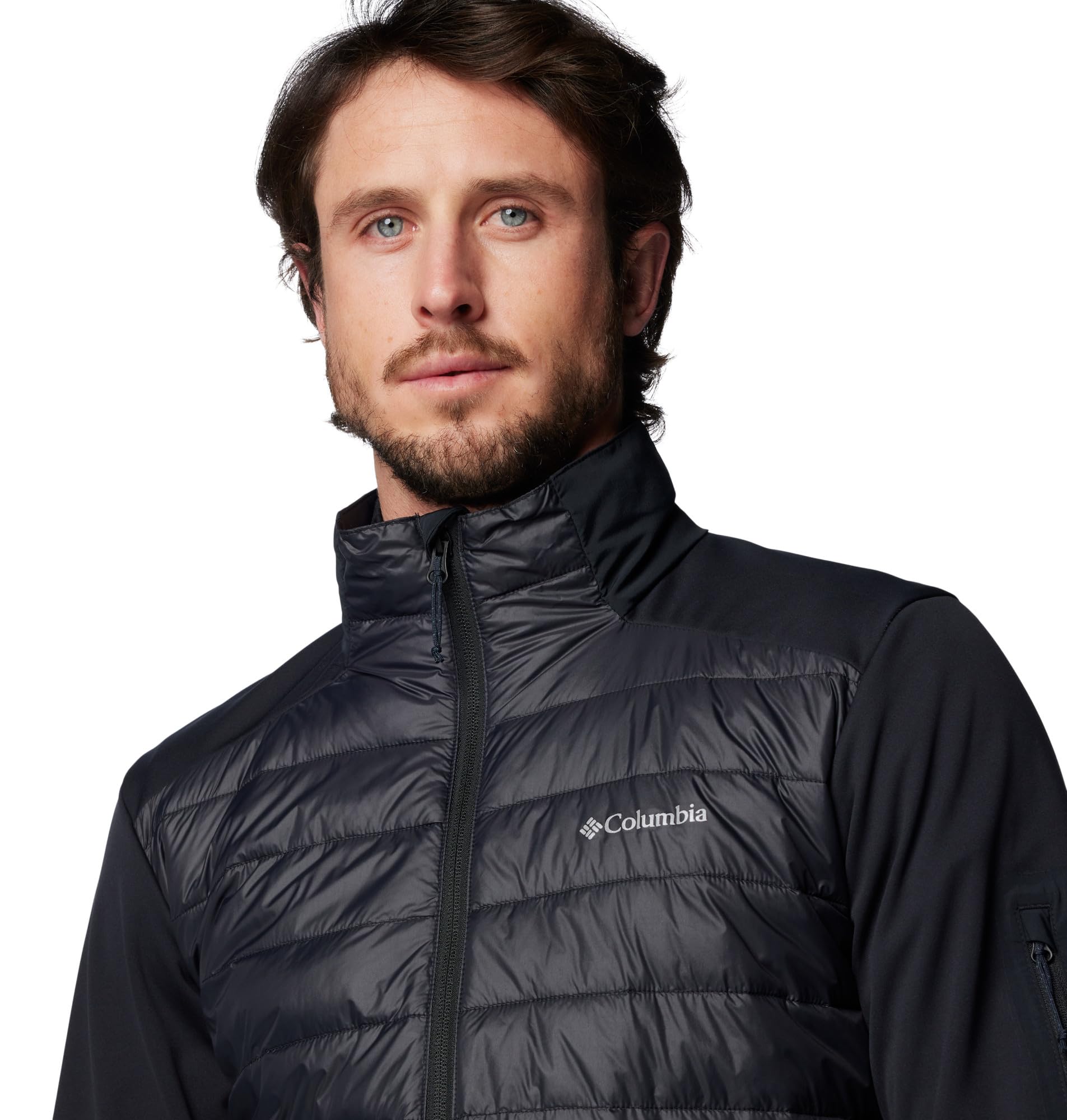 Columbia Męska kurtka softshell Tech Hybrid Softshell, czarna, XL