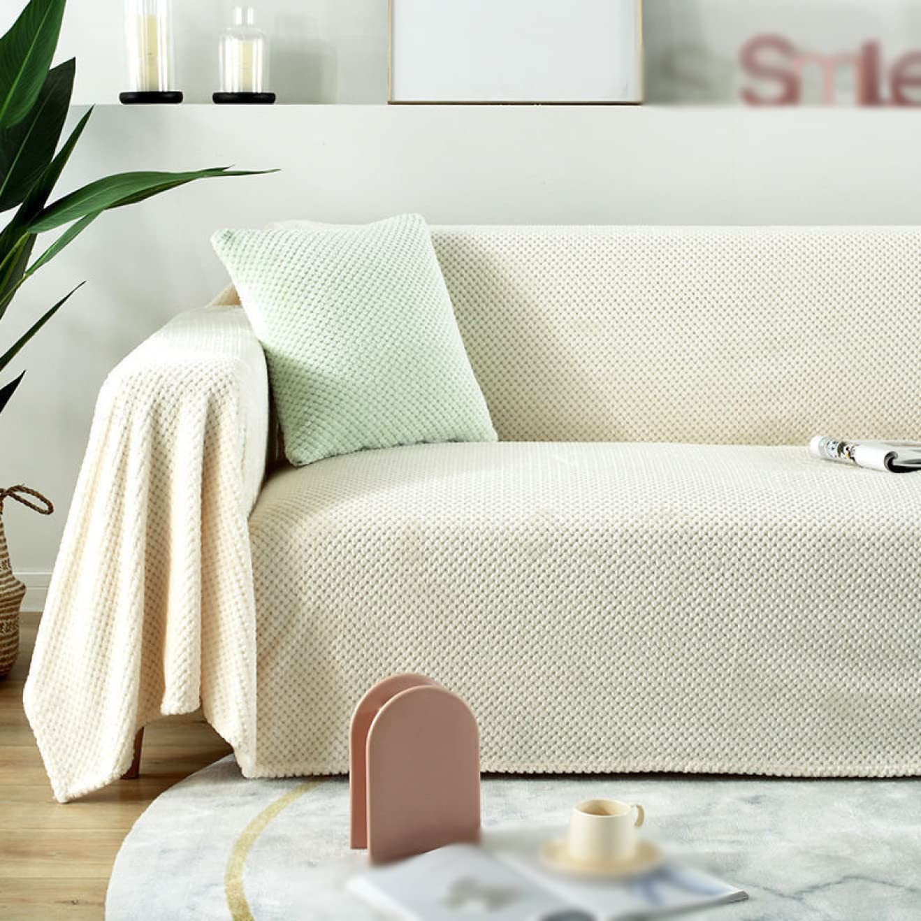 Amazon｜DB3NK マルチカバー 北欧 200*230 3畳 キルト 100*150