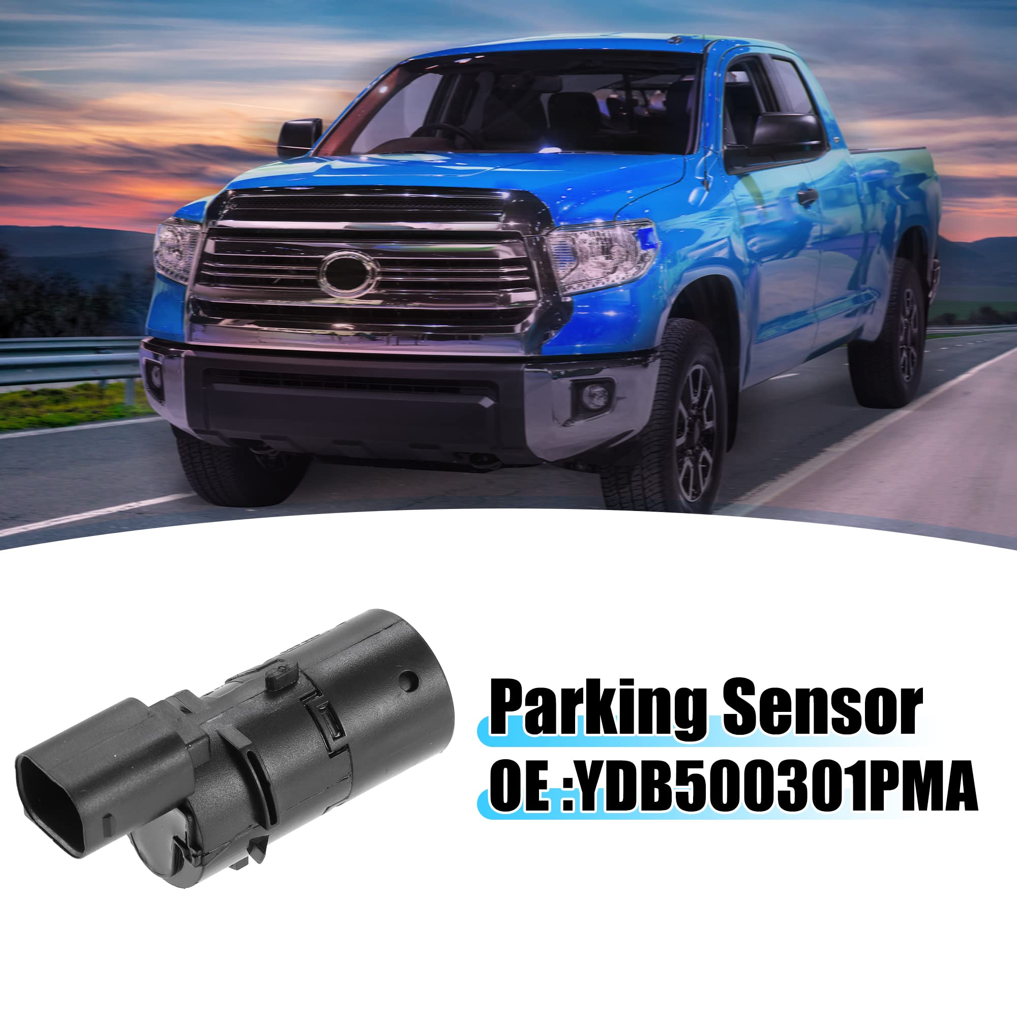 X AUTOHAUX 4pcs PDC Parking Assist Sensor YDB500301PMA for Land Rover Discovery MK3 2003-2008 for Land Rover Freelander II 2005-2010