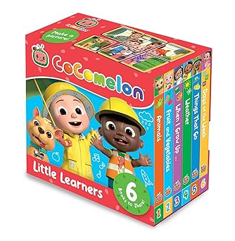 Official Cocomelon Little Learners Pocket Library
