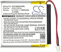 Cameron Sino Battery for Sony WH-1000MX4, WH-1000xM3, WH-CH710N/B PN: 1588-0911, LIS1662HNPC, SM-03, SP 624038 1000mAh / 3.70Wh