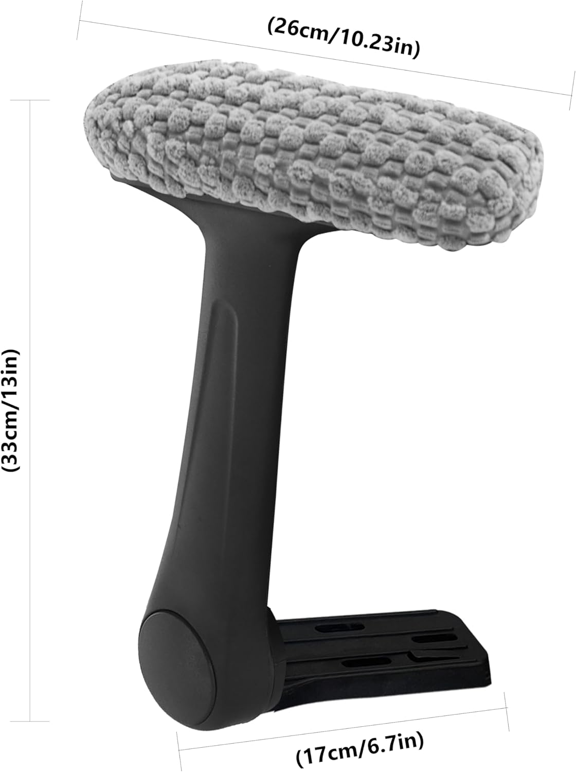Fizzin Flip-up Armrests for Criss Cross Chair,Cross Legged Chair with Wheels,Memory Foam Seat Office Desk Chair,Mid Back Swivel Chair for Home Office,Bedroom Vanity (Grey Armrests)
