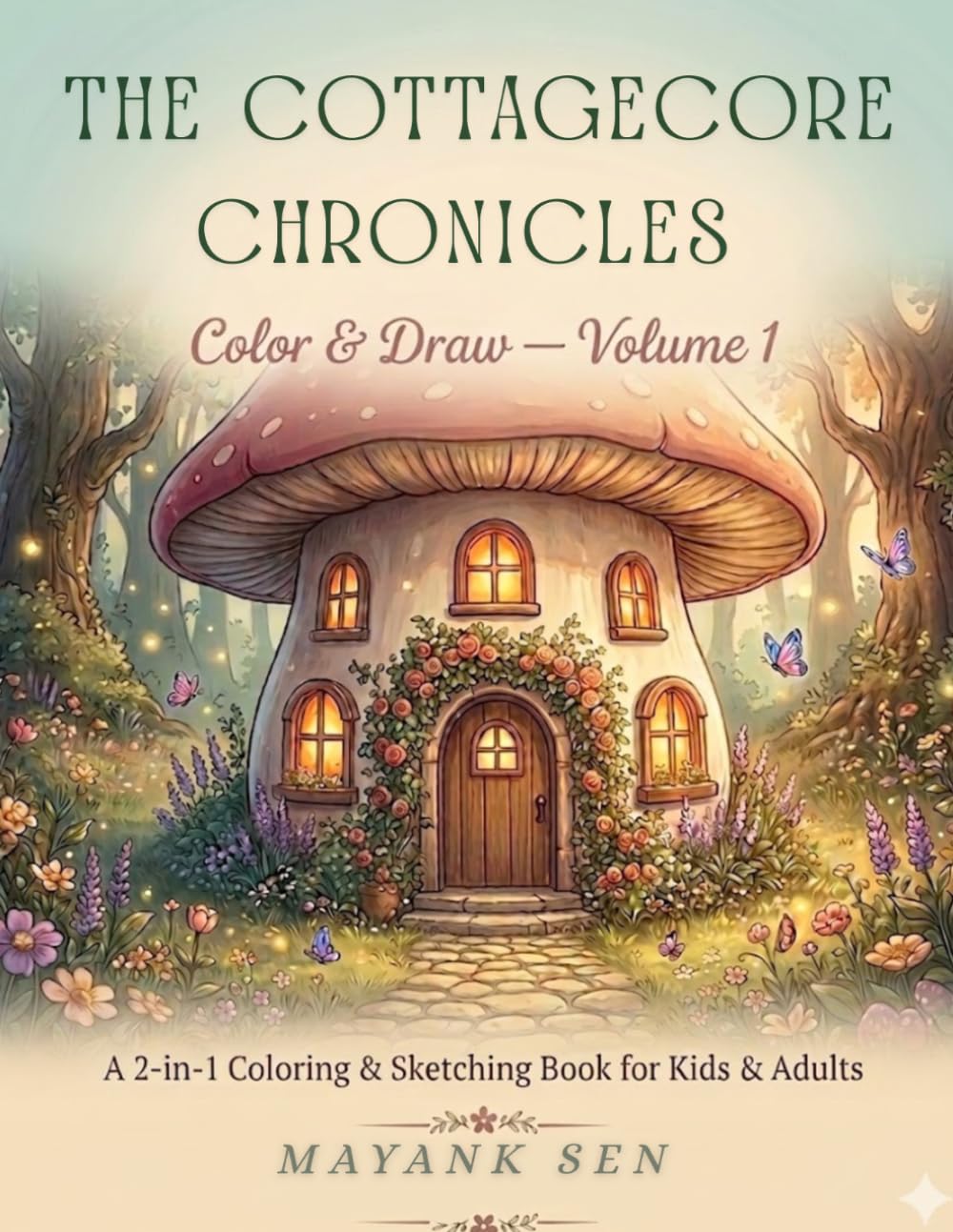The Cottagecore Chronicles Color & Draw — Volume 1 By Mayank Sen