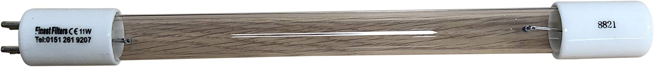 Finest Filters Compatible Laguna Pressure Flo UV Bulb Lamp UVC Sterliser Clarifier 11w 20w 25w (11w for Pressure Flo 2500)